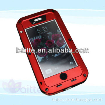 New Luxury Aluminum Metal Waterproof , Shockproof, Dustproof Case for iPhone5